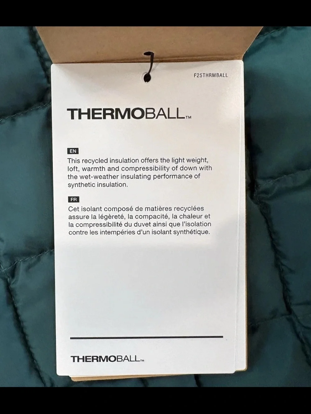 The North Face Men’s Insulated Thermoball Vest